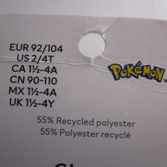 H&M Kids Toddler Pokémon gloves grey black NWT - Picture 5 of 8